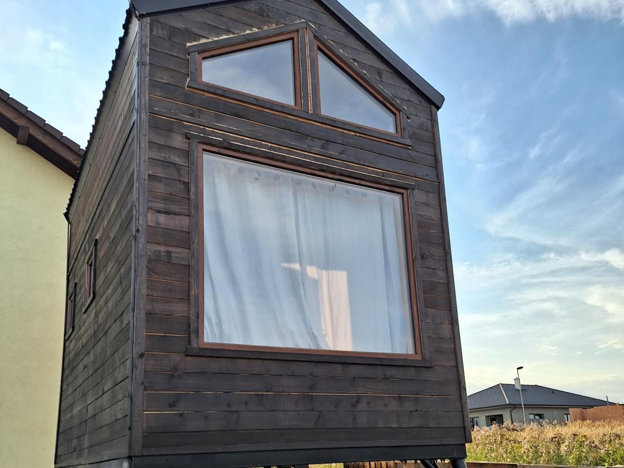 Treehome Tinyhouse Střítež 외부 사진